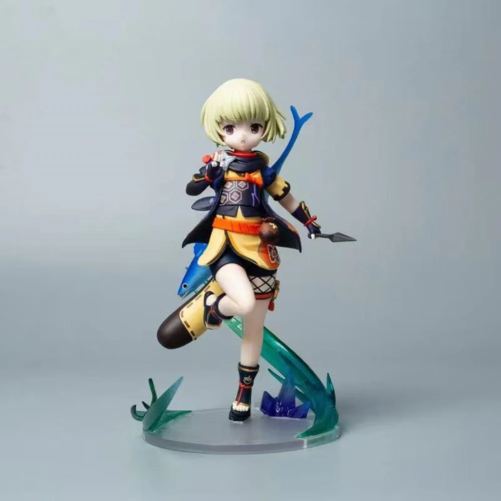 Genshin Impact Sayu Anime Figures Game Peripheral Kawaii Cute Garage Kit Statue Action Figure Collection Model Toys Decor Doll