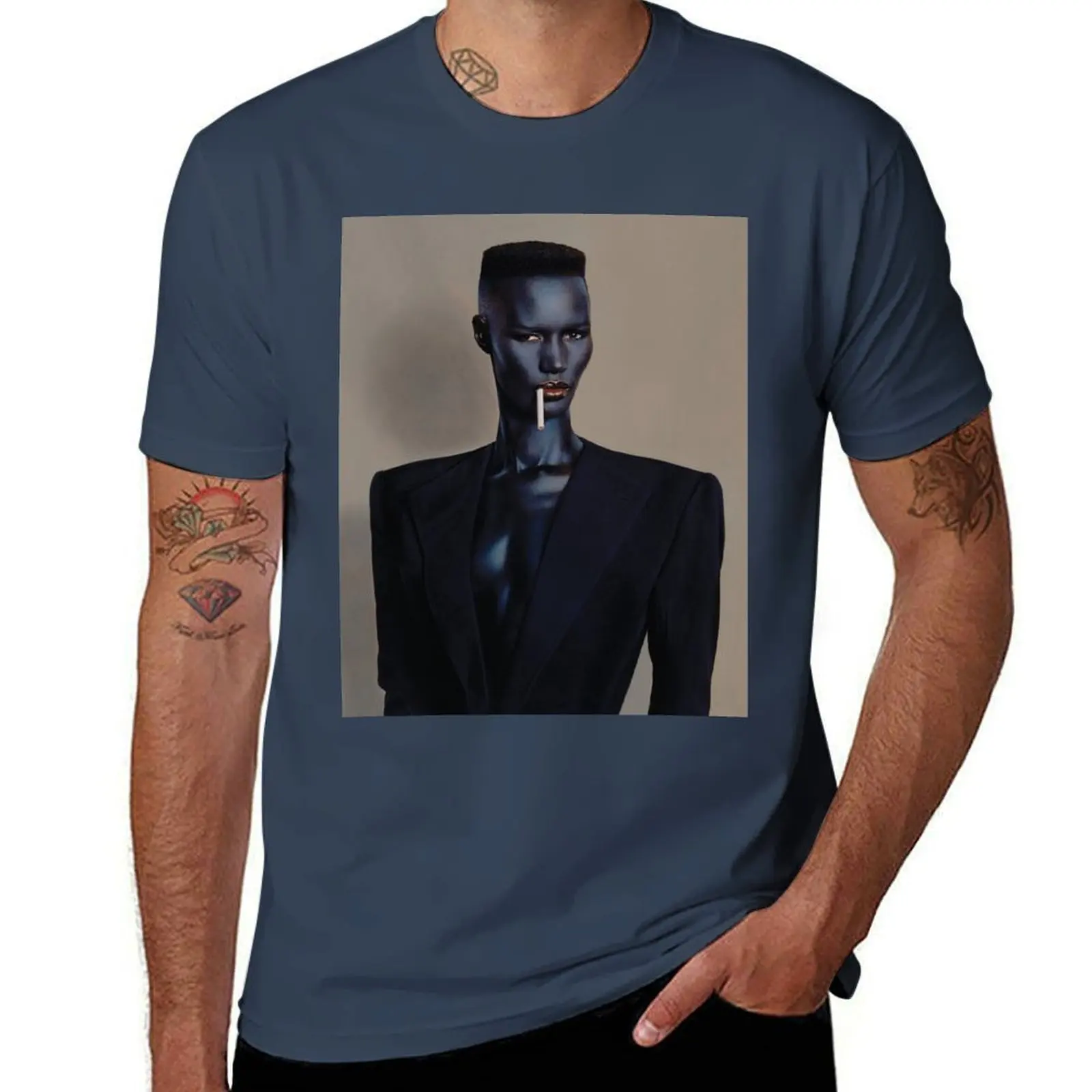 

Night Clubbing - Grace Jones T-Shirt anime t shirts for man t shirt man plain T-Shirt