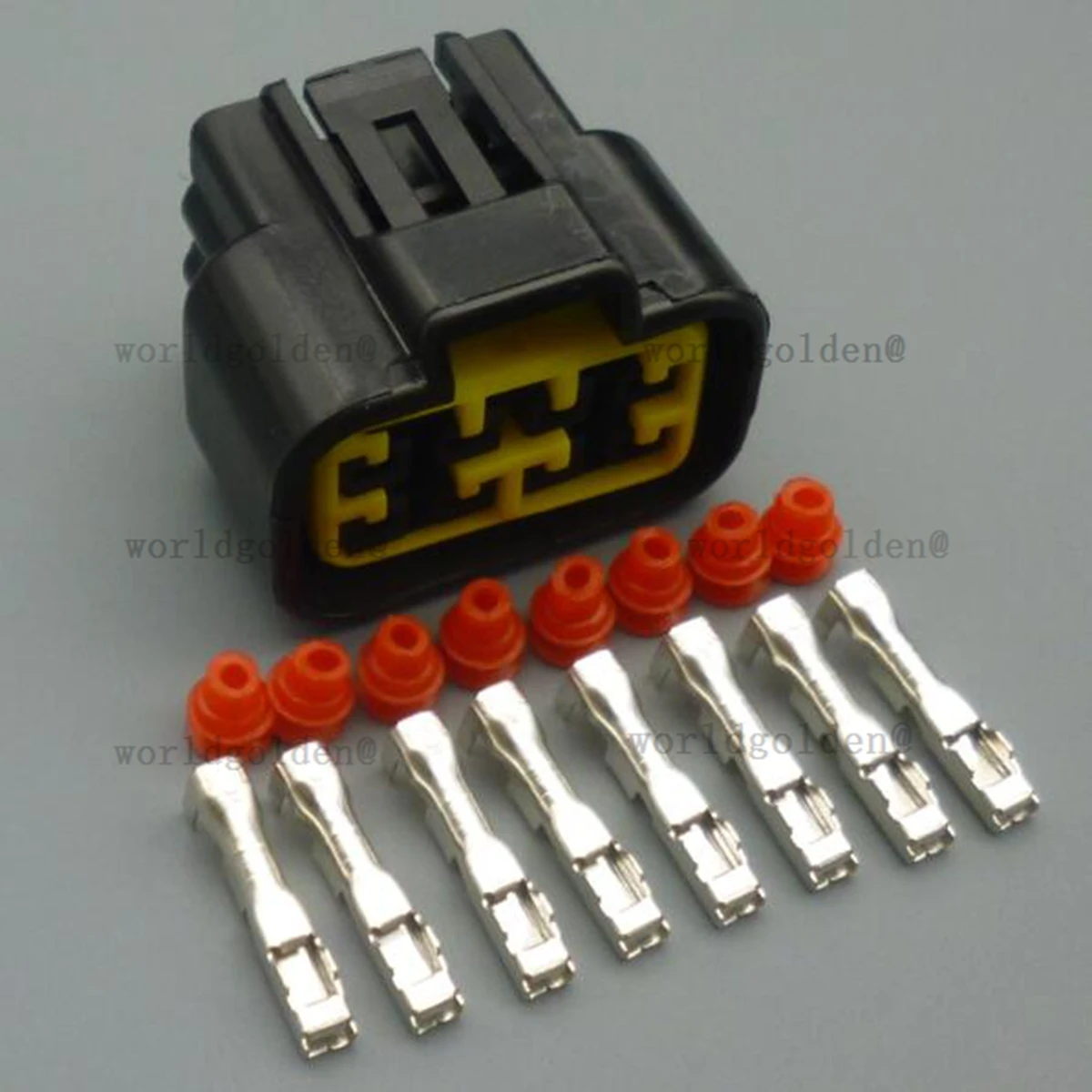 FW‑C‑8F‑B/W‑C‑8M‑B 8Pin Wiring Plug for Universal Vehicles Automotive Circuit Connection Fix car connector