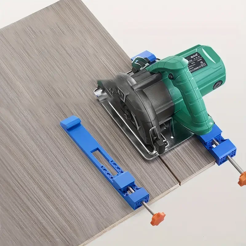 1/2 قطعة آلة قطع قابلة للتعديل قاعدة دليل منشار دائري طحن تحديد المواقع المشابك آلة القطع حافة دليل أدوات النجارة