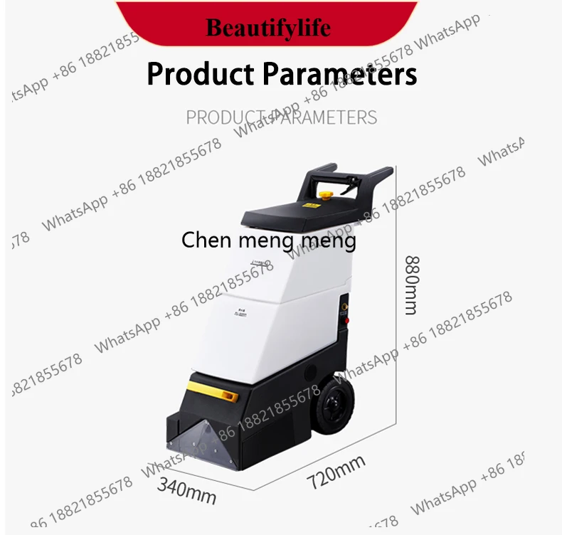 z189 Electric steam air conditioner  machine new working condition car chair cleaning pump with electric motor bathroom cleaning