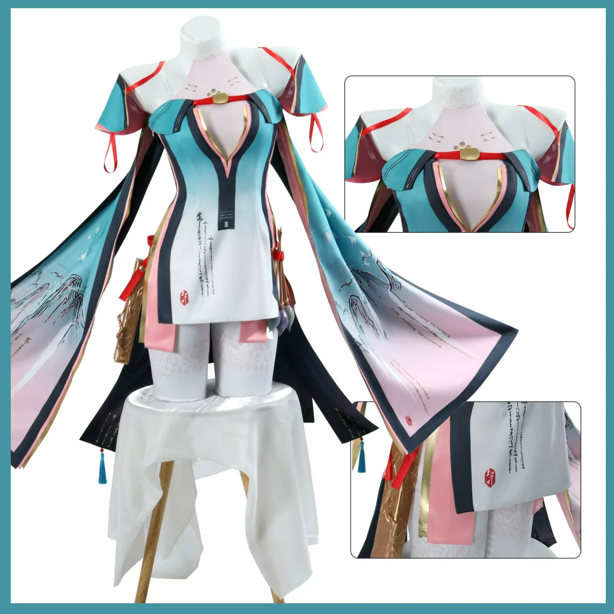 

Game Wuthering Waves Zhezhi Cosplay Costume Anime Painter Chinese Style Dress Prop Woman Sexy Traditional Festival Suit 2025