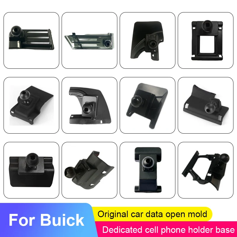 Car Samrtphone Holder GPS Phone Bracket Air Vent Clip Ball Stand Base For Buick Lacrosse Excelle Regal Envision Encore Enclave