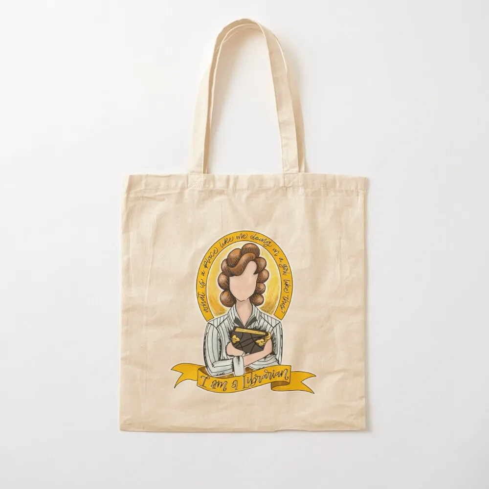 I Am A Librarian Tote Bag custom bags Portable shopping bag the tote bag