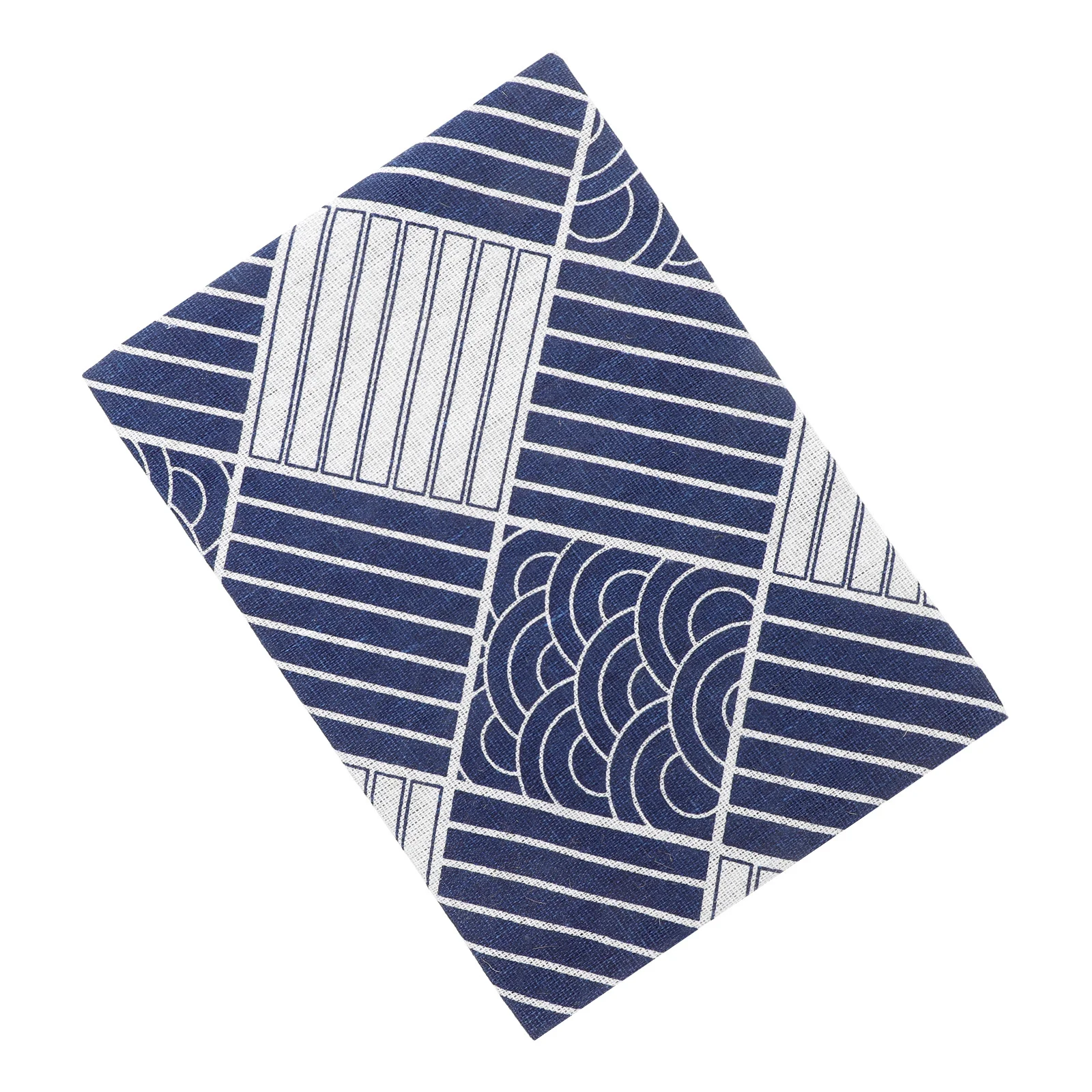 غطاء كتاب قابل لإعادة الاستخدام، مادة قماش قابلة للغسل، غلاف مزخرف مضاد للانزلاق ومقاوم للخدش للغطاء الصلب #4