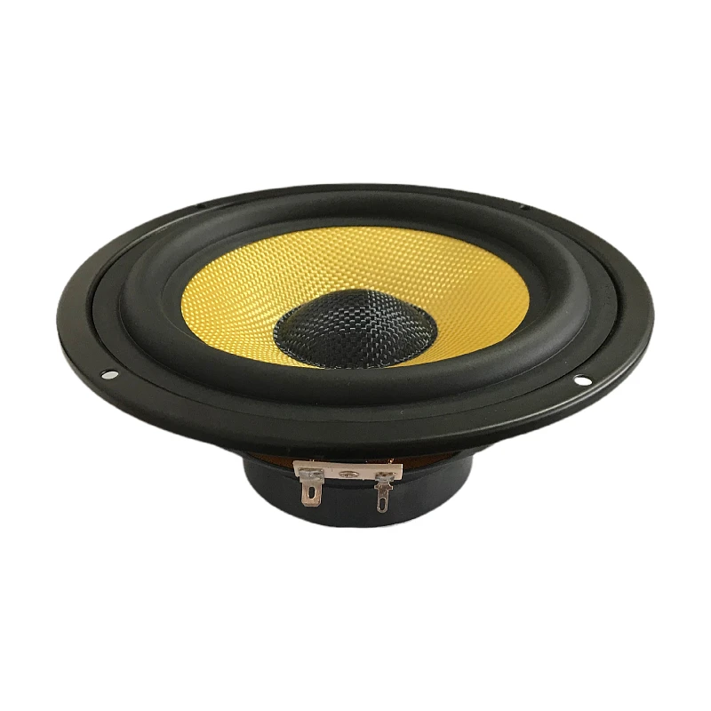 (65-H07) ILouder 6.5 Inch Yellow Fiberglass Mid Woofer Speaker 6.5 Inch Woofer Speaker for Bookshelf Speaker(1pcs speaker)