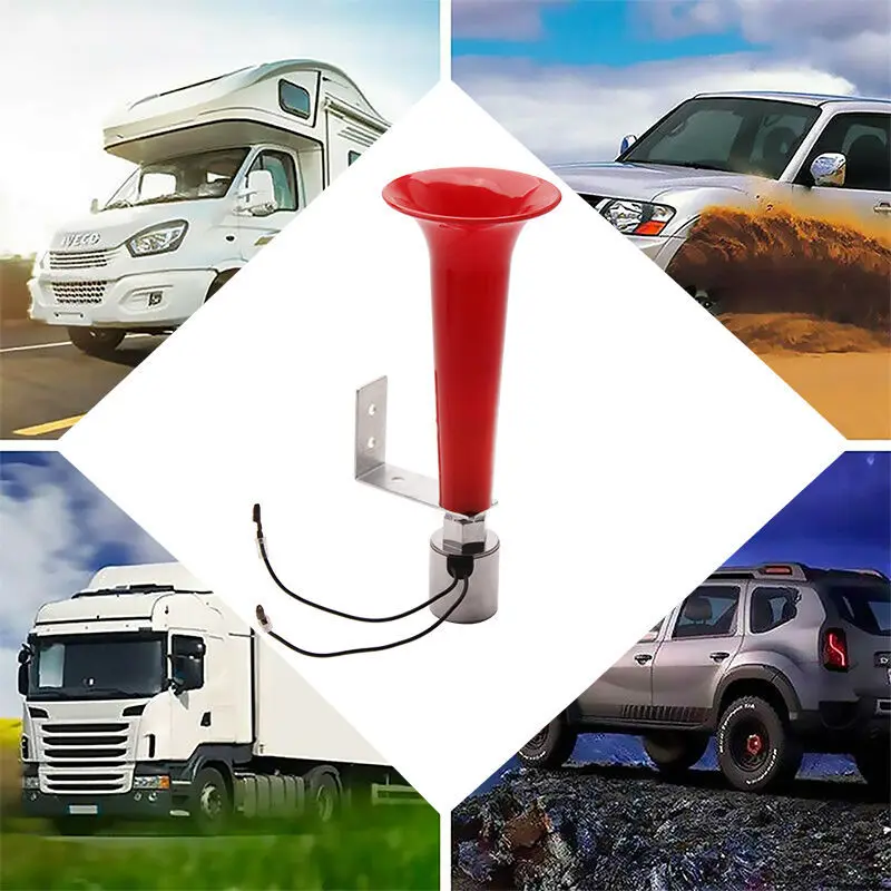 Whistle sound whistle sound air horn strange sound horn 12V24V truck air horn modified personality