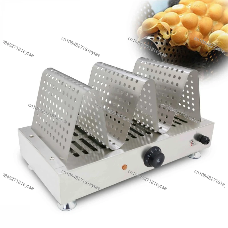 

New Arrival Egg Waffle Insulation Display Rack Cabinet For Commercial Use, Fragrant F Port QQ Egg Waffle Machine, Snack Sho