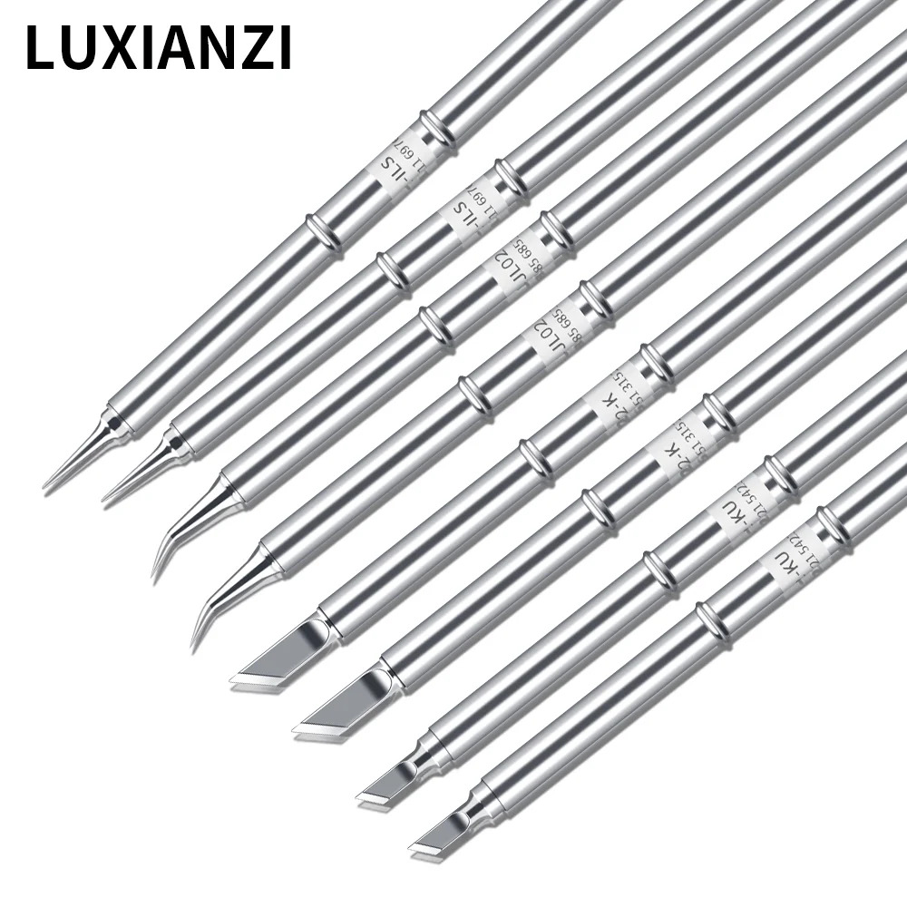 LUXIANZI T12 Soldering iron Tip for T65 Weller Welding Equipment Tools Rework station Replacement T12 T65 Heater Solder Head