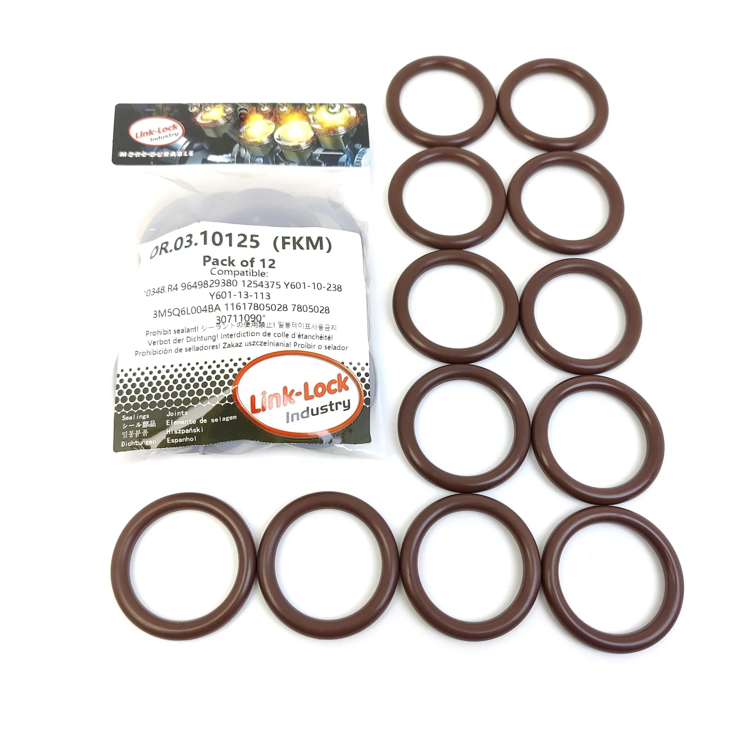 LINK-LOCK 12PCS OR.…