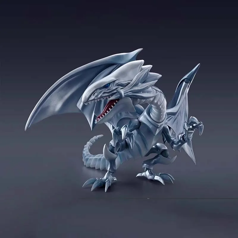 Bandai Yu Gi Oh Anime Figuur SHM Vlam Wingman Ogen Wit Drago Red-Eyes Zwarte Vlam Wingman Actiefiguren Speelgoed voor Jongens Gift
