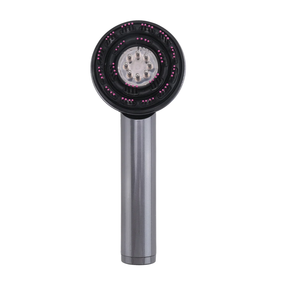 3 Mode Electric Massage Comb Portable Infrared Therapy Comb Hair Follicles on the Heads Essence Oil Applicator,Gray