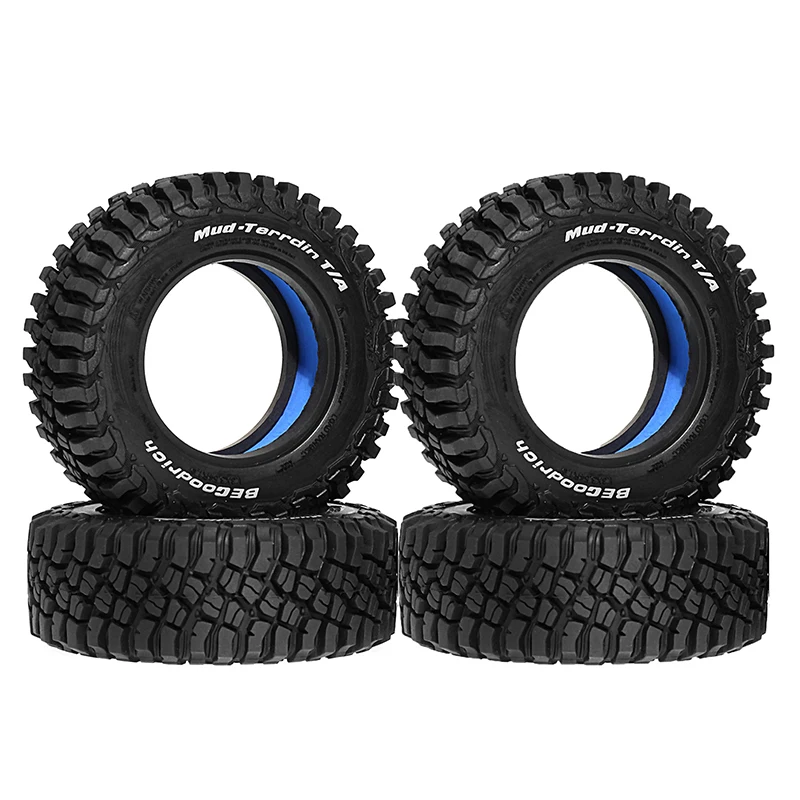 

4 шт. 1,9-дюймовые резиновые шины 90x36 мм для 1/12 MJX H12Y 1/10 Axial SCX10 Tamiya CC01 D90 RC Crawler Car Upgrade Parts HSP HPI Wltoys