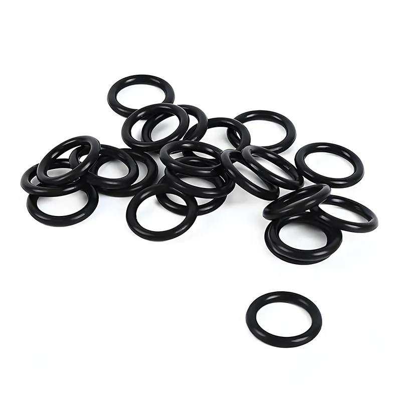 NBR Hardness 90 Shore CS 2.4mm Black Nitrile Rubber O-ring Oil Seal Sealing Ring  Outer Diameter 7mm-60mm