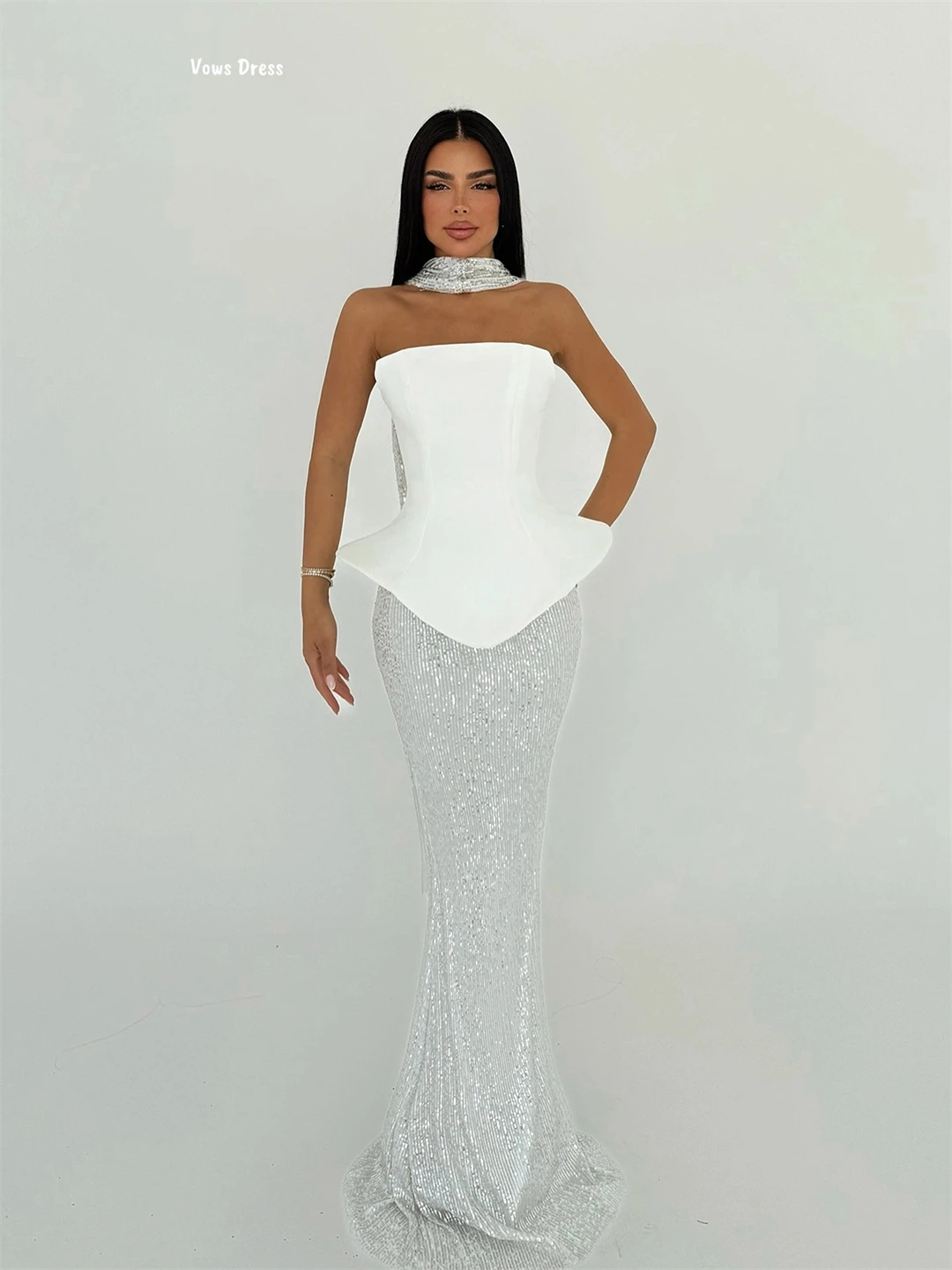 Vows Robes De Cocktail sur mesure robe De soirée femme Satin tissu Robes De soirée élégantes pour les femmes Robes De bal De luxe 2025 Gala