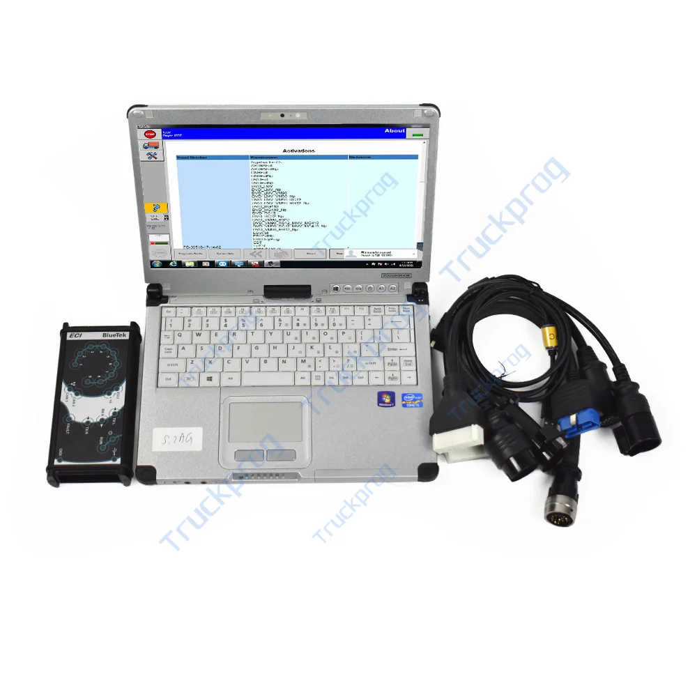 Thoughbook CFC2 Laptop For IVECO Eltrac BlueTek Truck Diagnostic Scanner Tool for IVECO ELTRAC EASY ECI diagnostic interface