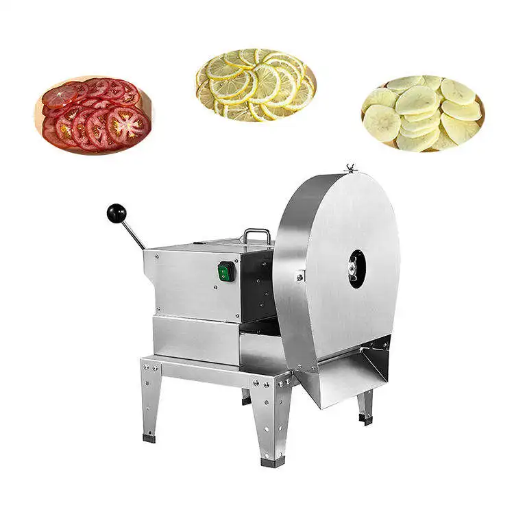 Multifunctional Tomato Slicing Cutting Machine Automatic Fruit Slicer Cutter For Pineapple Lemon Citrus Orange Banana Chips
