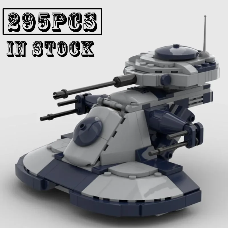 New AAT 75283 Modified Space Series Armored Assault Tank Model MOC-96059 Building Block DIY Toy Gift