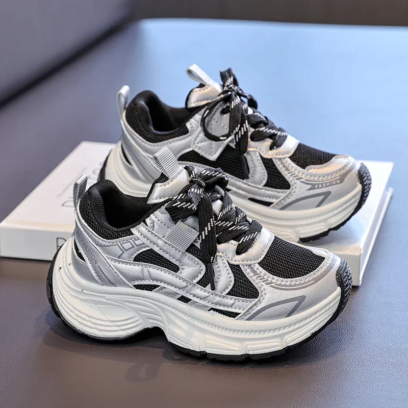 

Daily Wear Children Sneakers Flexible Soft Sole Comfortable School Outdoor Sports Footwear