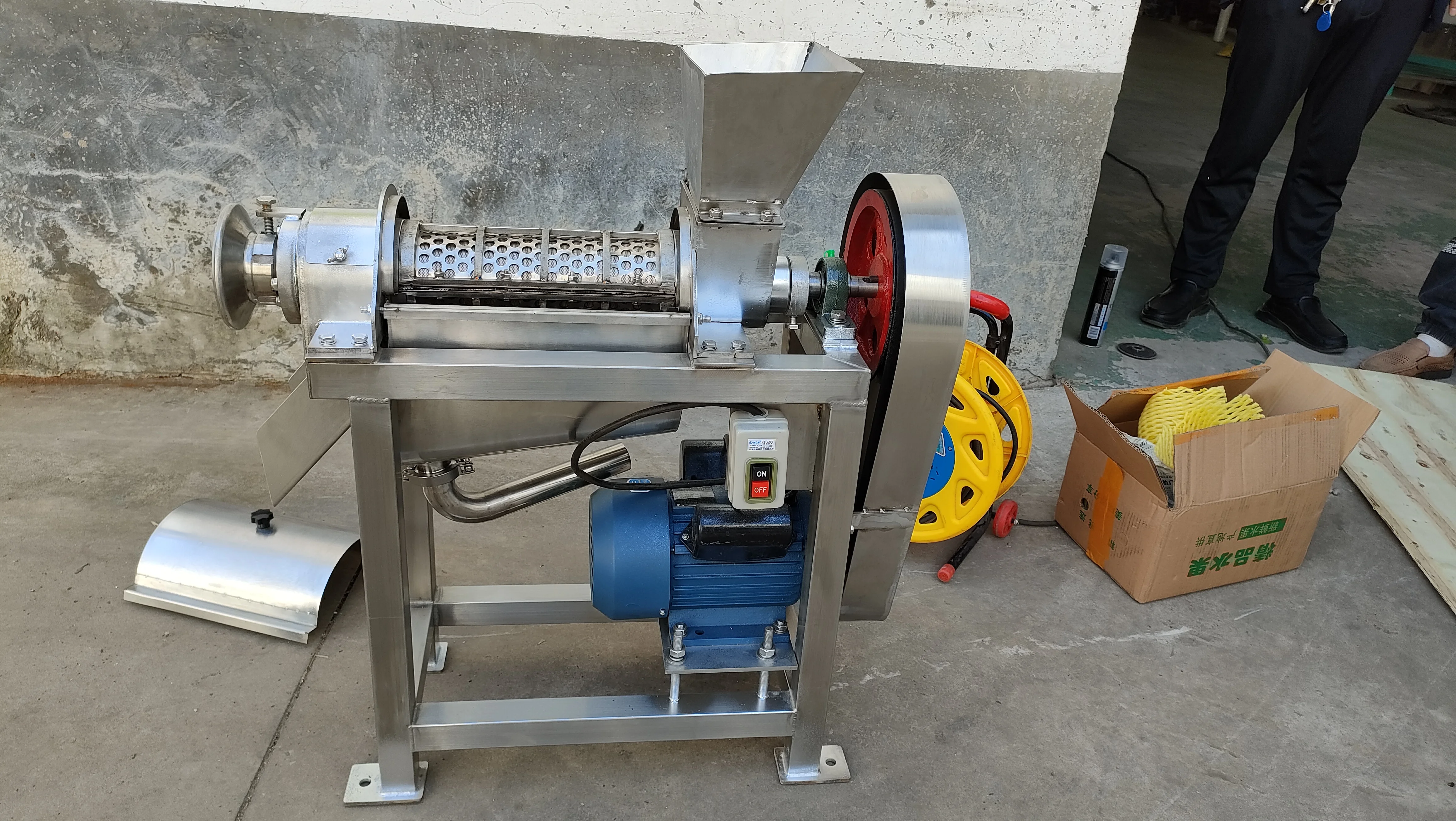High Efficiency Orange Pear Juicer Extractor Machine From Factory
