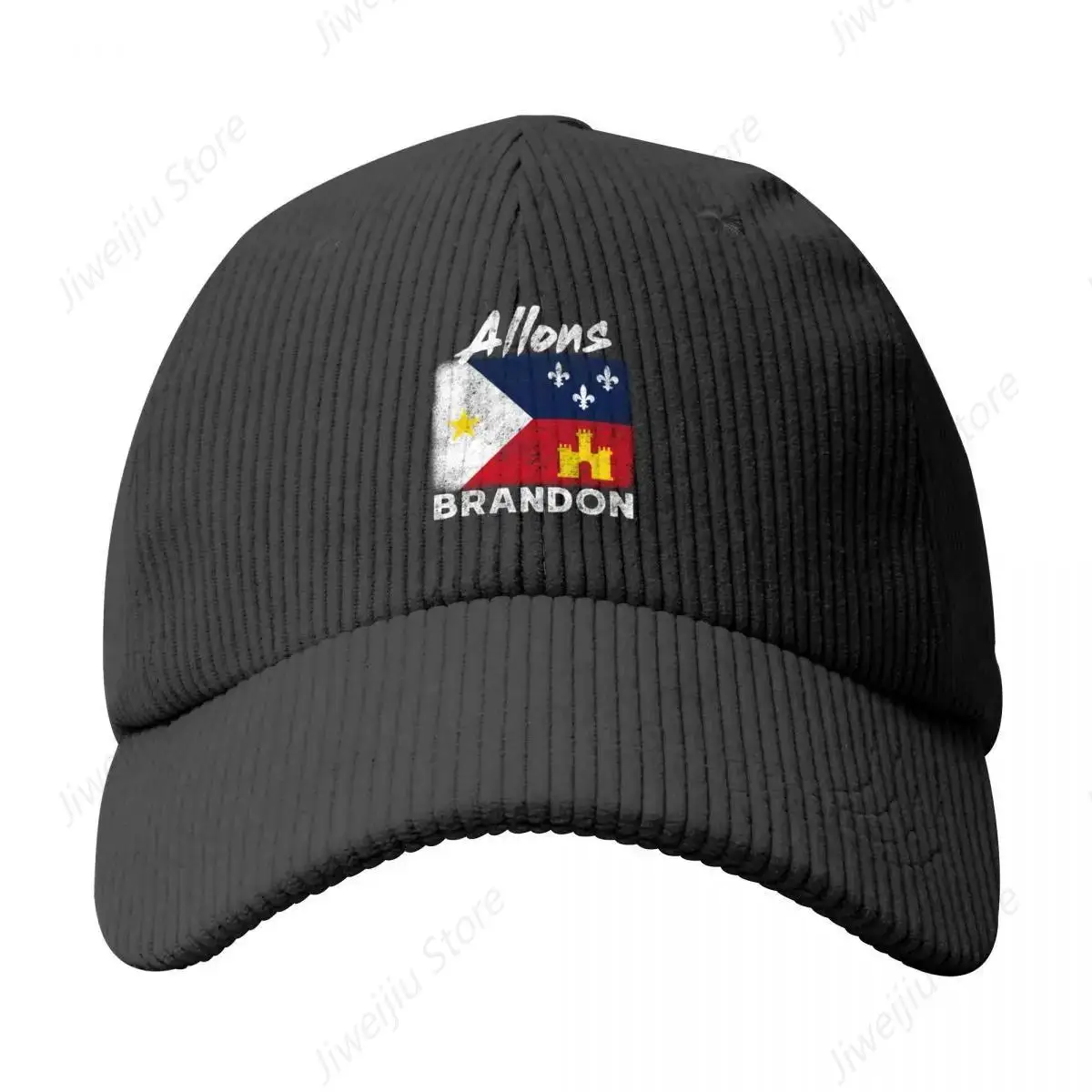 Allons Brandon Louisiana Acadiana Флаг Американский флаг Lets Go Brandon Вельветовая бейсболка на заказ Шляпа Шляпы для мужчин и женщин