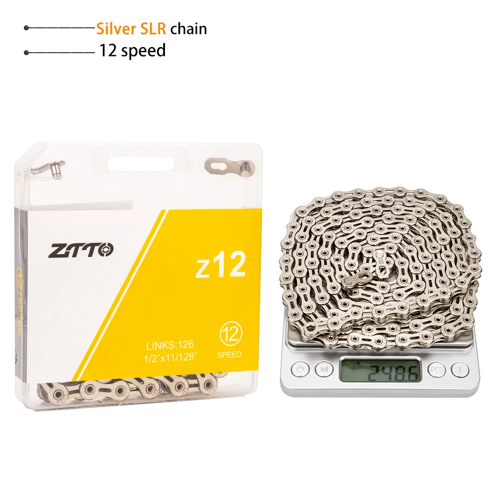 ZTTO 12 Geschwindigkeit Kette Mountain Road Bike Strom 12 v MTB Fehlende Link Fahrrad 12 S Power Lock Hohe Qualität 126 Links Für K7 System