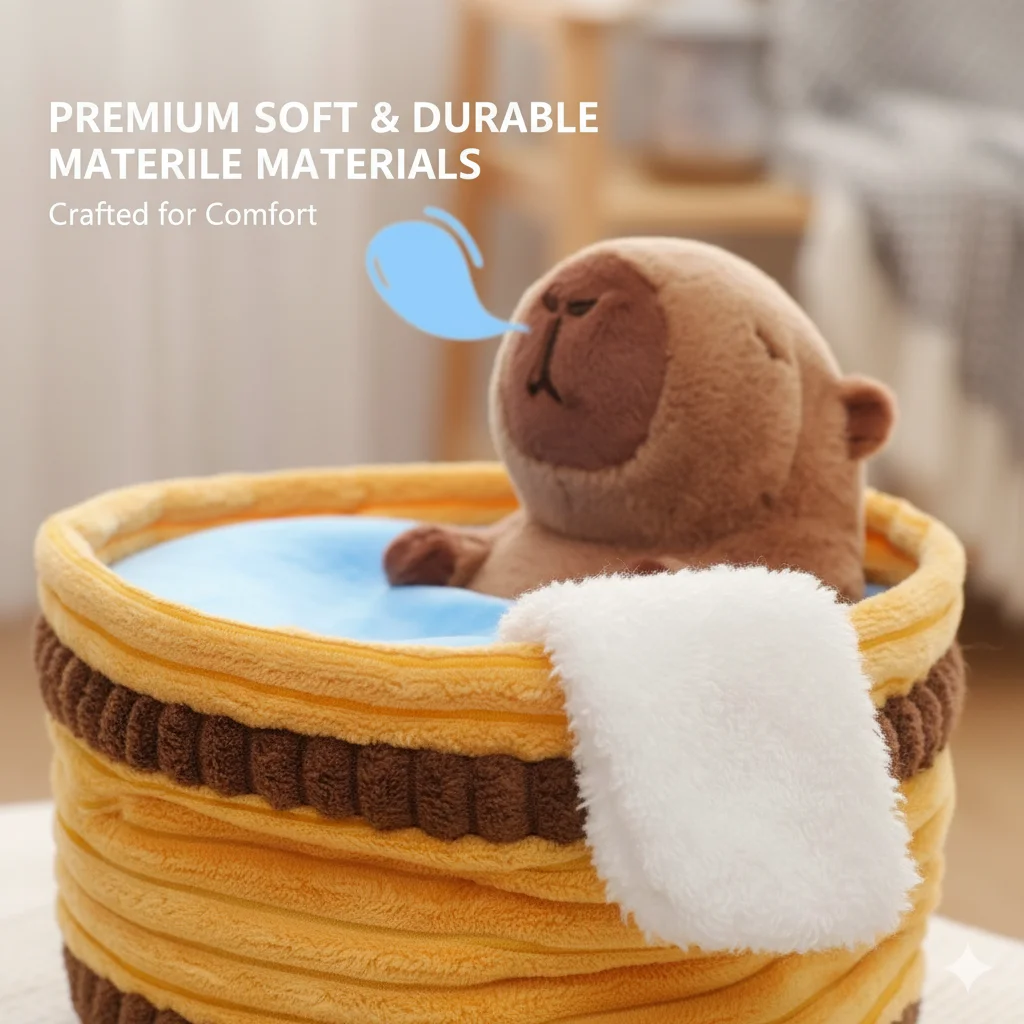 ตุ๊กตาคาปิบารา ตุ๊กตาปลาโลมา ของเล่นตุ๊กตาสัตว์นุ่มนิ่ม หมอนกอด ของเล่นน่ารัก ตุ๊กตานุ่มสำหรับเด็ก ของตกแต่งบ้าน ของขวัญที่สมบูรณ์แบบสำหรับนักสะสม