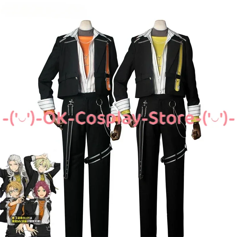 Game Ensemble Stars Eden Trickstar Cosplay Costume Anime Clothing Party Suit Halloween Carnival Uniforms Custom Made