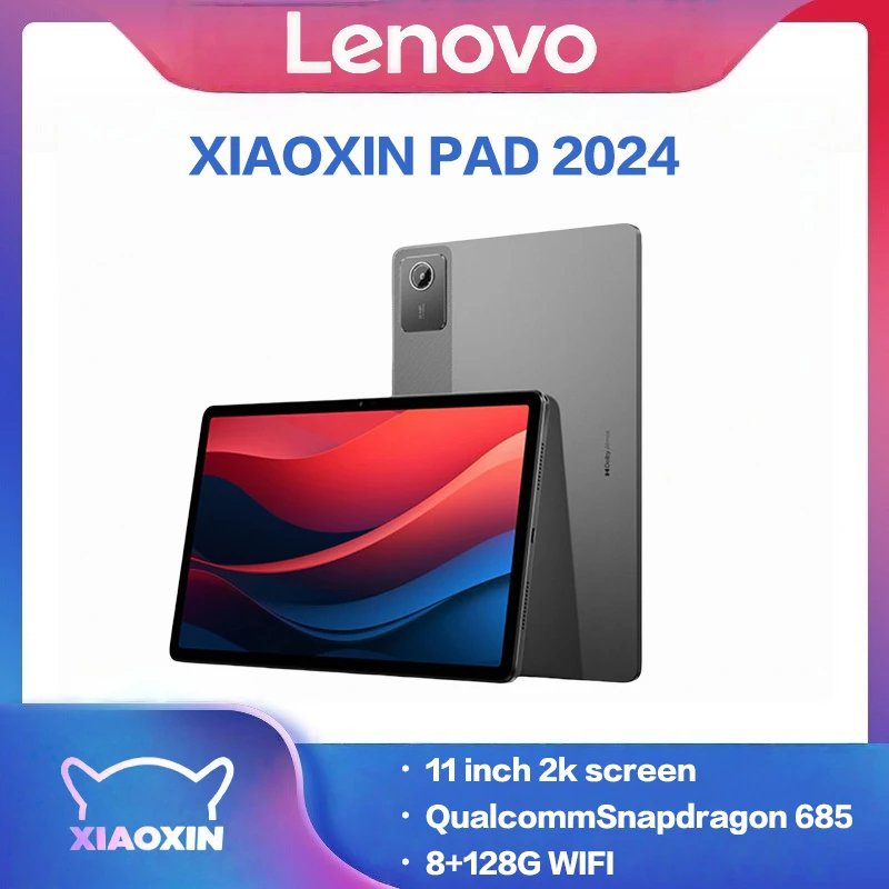 

Lenovo Lenovo Lenovo Lenovo XiaoxinPad 2024 Восьмиядерный процессор Qualcomm Snapdragon 685Версия 8 МП 11 дюймов Wi-Fi
