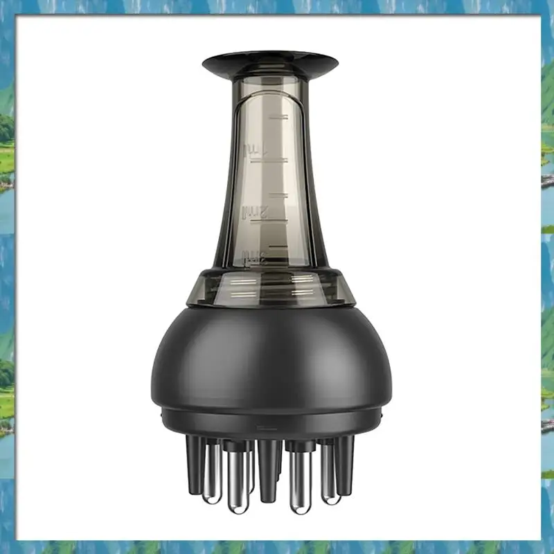 

Жидкий аппликатор для лекарств кожи головы, аппликатор для кожи головы, массажная расческа для лечения волос, аппликатор для роста, прочный, простой в использовании -B