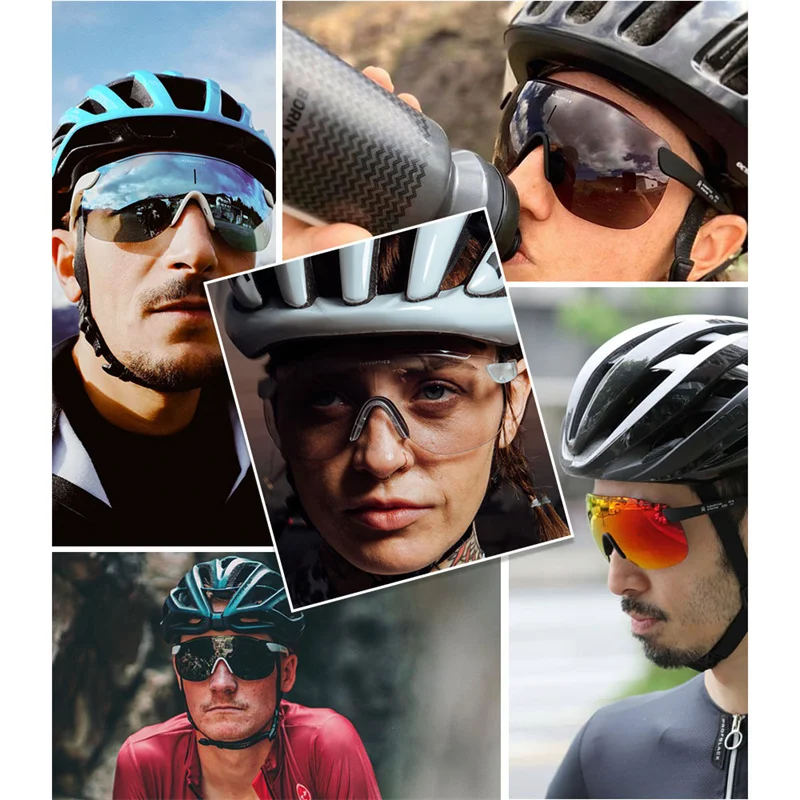 Albaoptics Photochromic Cycling Sunglasses Men Sports UV400 Outdoor Goggles TR90 Bicycle Polarized Glasses Women 30 Colors 알바 광학