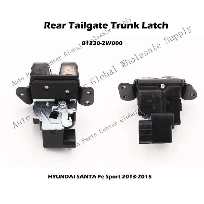 L+ Trunk Tailgate Lock Latch for 2013-15 Santa Fe Sport 14-19 Kia Soul 81230-2W000