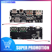 22.5W Quick Charging Mobile Power Module QC4.0 PD3.0 5 Port Dual USB Mobile Power Bank Circuit Board Protection Diy Motherboard