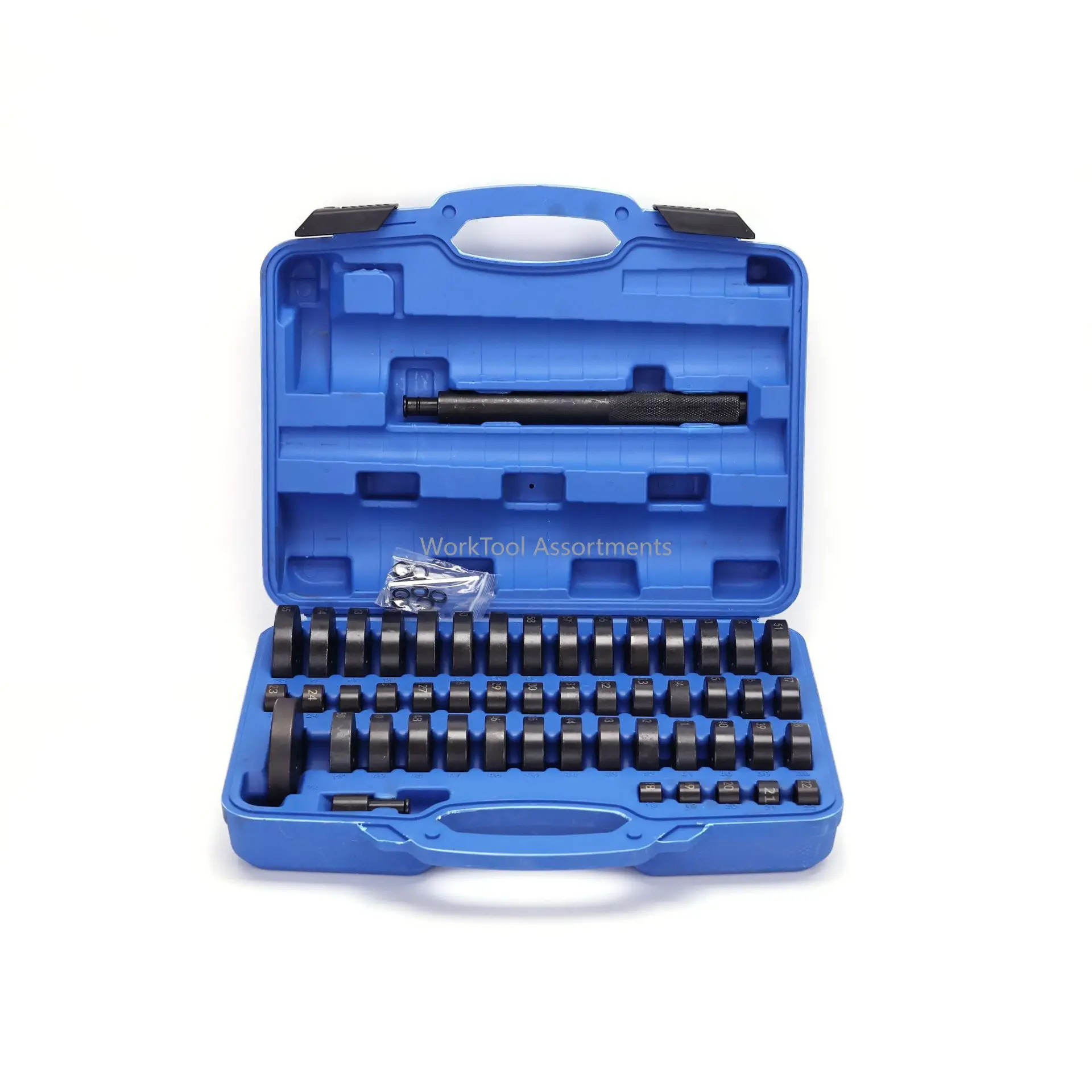 52Pcs Bearing Race & Seal Driver Set Wheel Bushing Oil Seal Installation Auto Repair Tool Kit