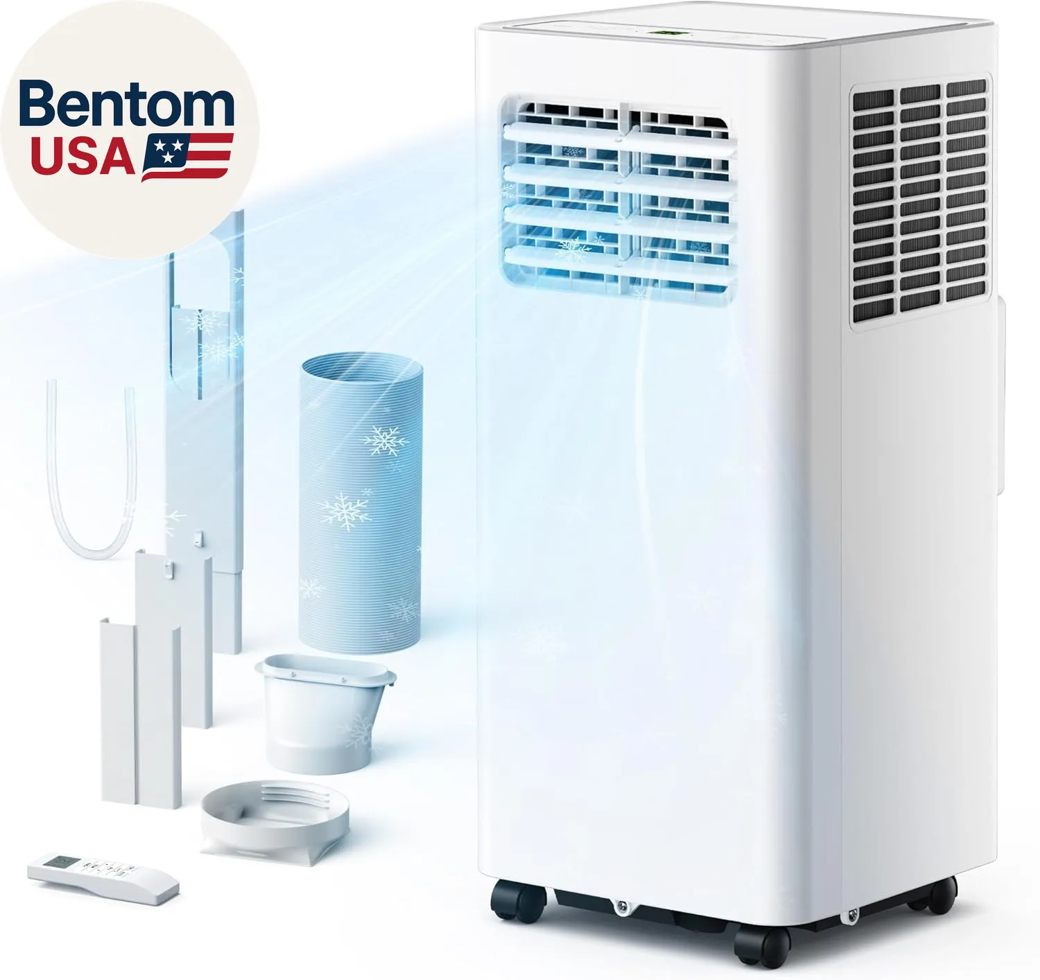 8000 Btu Portable Air Conditioners, 3 in 1 Portable AC with Cool, Dry, Fan Modes