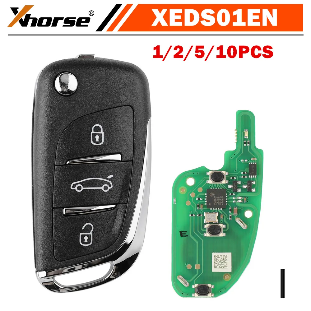 

1/2/5/10pcs Xhorse VVDI2 XEDS01EN DS Universal Super Remote Wireless key within XT27 XT27A66 VVDI Super Chip for VVDI Key Tool
