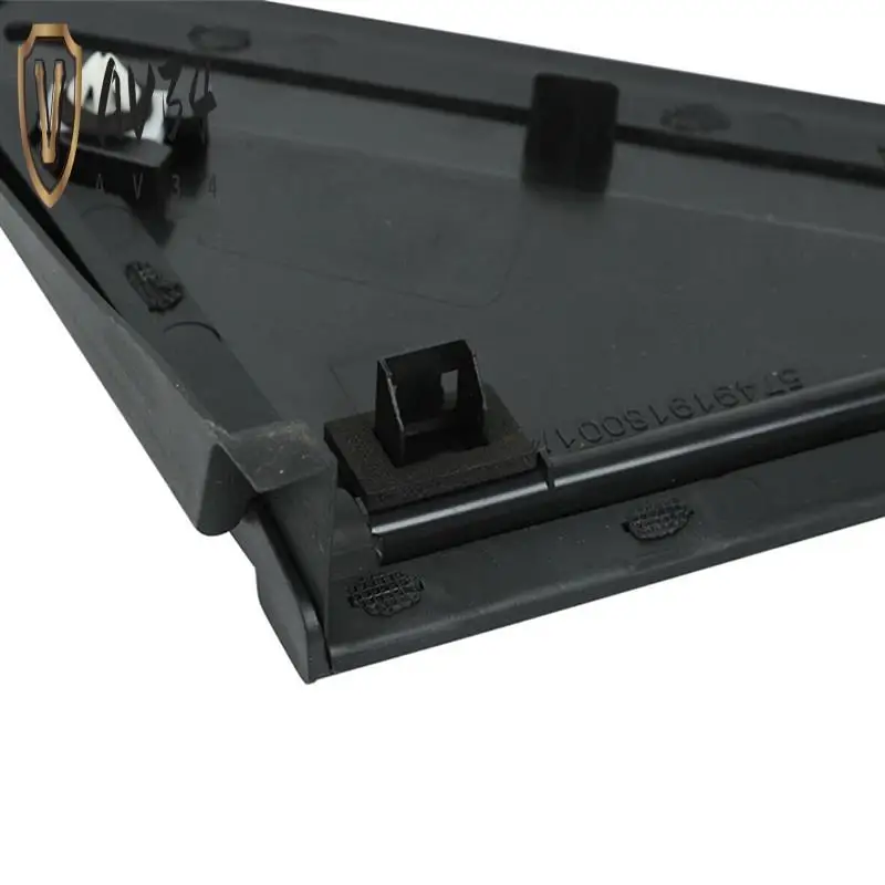 

AV34-1Pair Mirror Flag Applique For Dodge Grand Caravan Chrysler Town Side View Mirror Triangle Trim 1AN69RXFAA 1AN69RXFAB