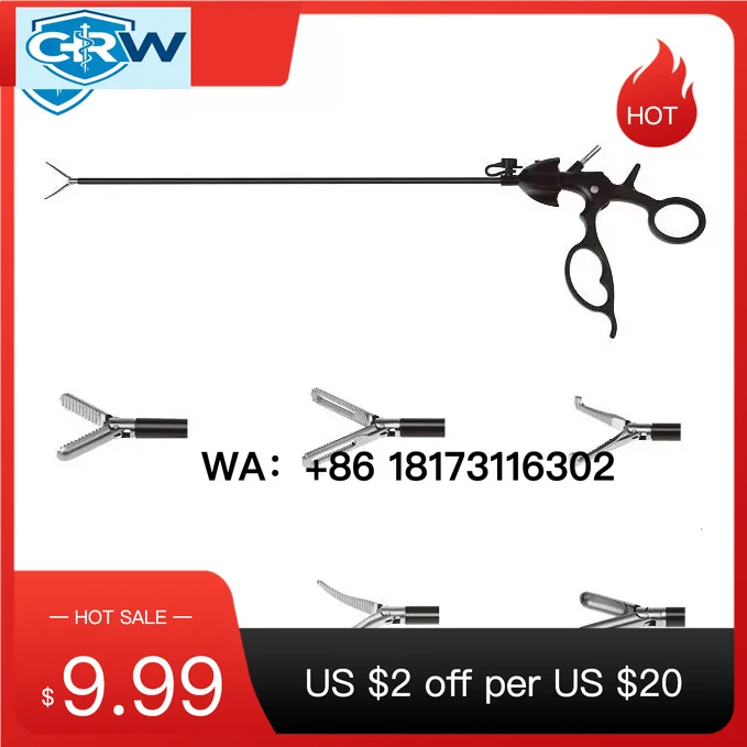 CRW   Grasper 3mm 5mm 10mm Reusable  Instruments   Forceps