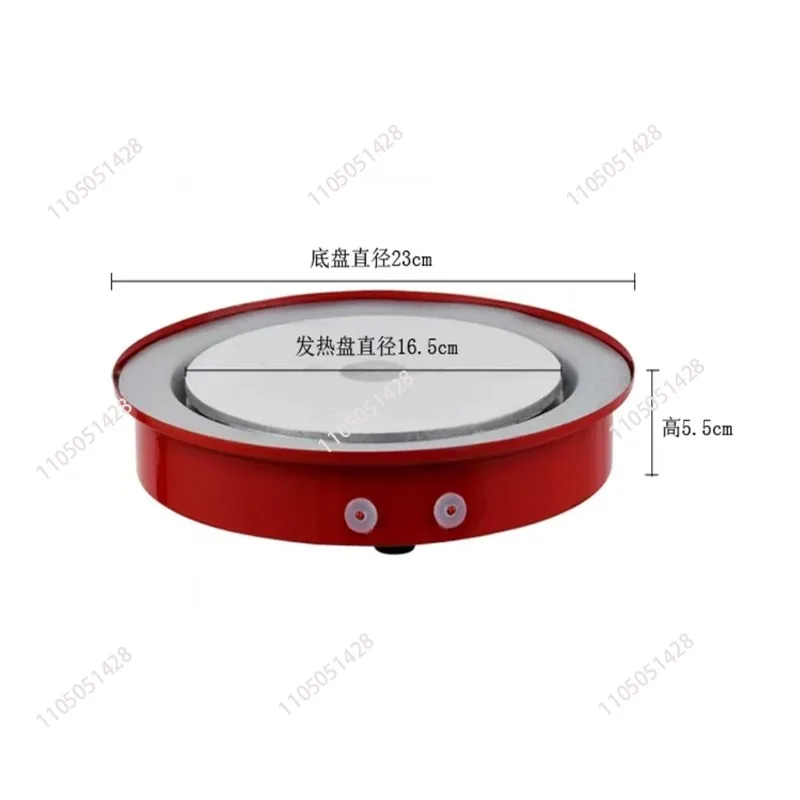 High Quality 12V Dc Solar Electric Stove Powered with Battery 500W Vehicle Mounted Solar Energy Outdoors Dedicated