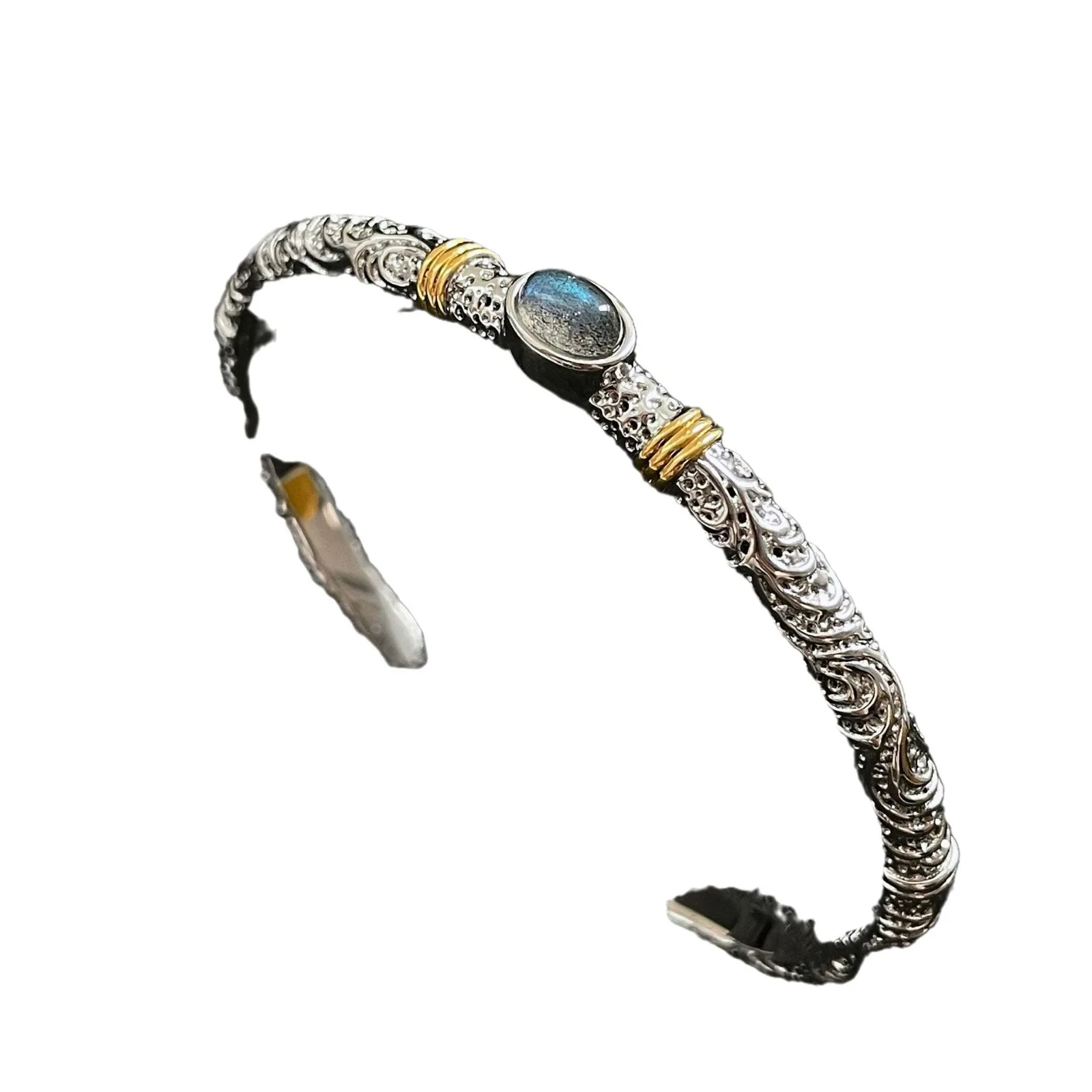 XIYANIKE 2024 Summer Unique Zircon Cuff Bracelet For Women Girl Vintage Fashion New Jewelry Party Lady Gift pulseras mujer