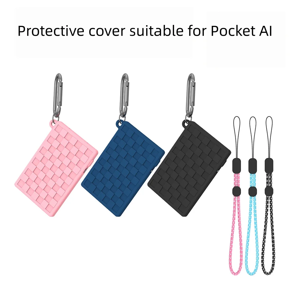 Protective Silicone Cover For Pocket AI Dust‑Proof Lightweight Portable Device Shell Accessory