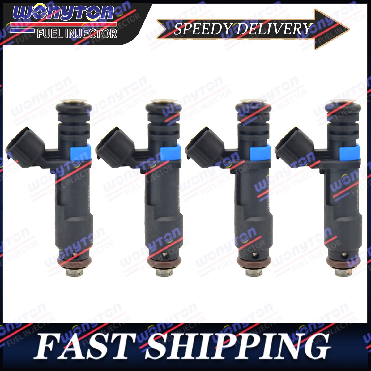 

4pcs FUEL INJECTOR FOR VW FabiaPolo Fox Skoda 1.2 44kW BBM CHFA CHFB 03D906031G