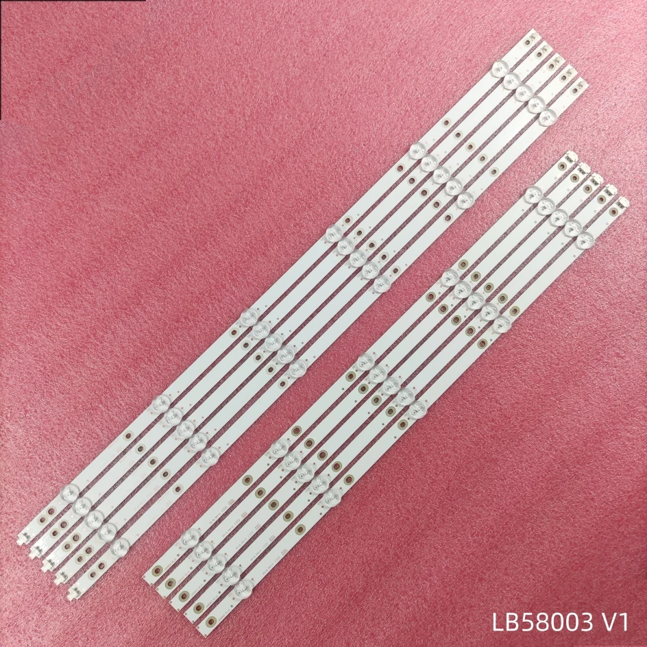 LED Strip สําหรับ NS-58DF620NA20 58PUS7555 58PUS8105 58PUS6554 58PUS6504/12 58PUS7805/12 58PUS6203/12 LB58003 V0_01 TPT580B5 U1T0