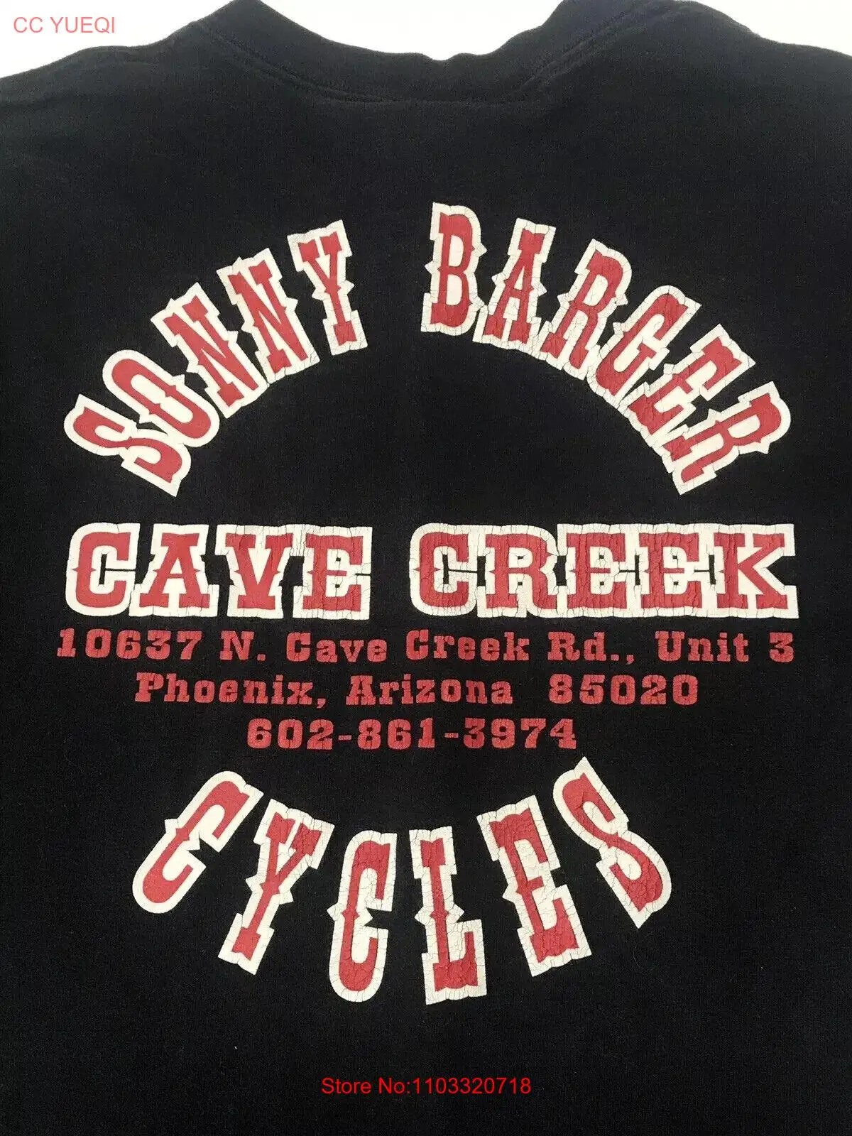 Толстовка Sonny Barger Cycles Cave Забавная футболка Размер S-4XL