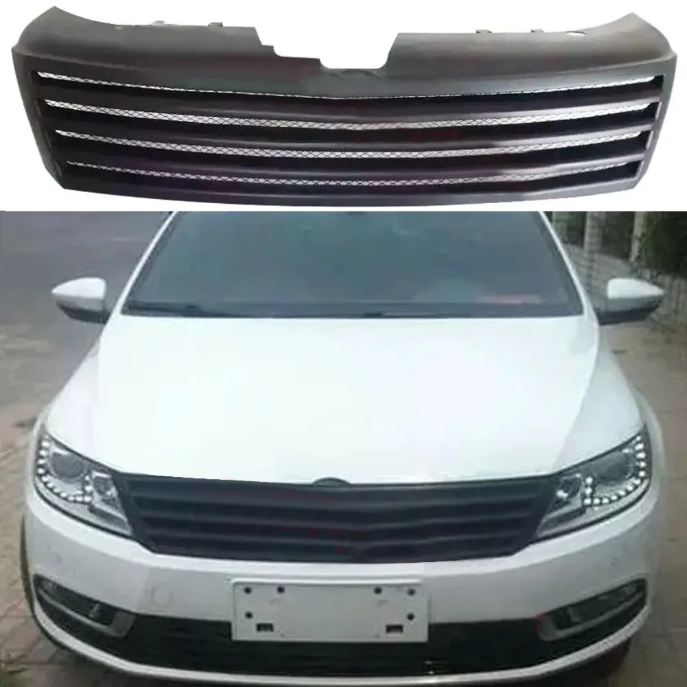 

Car Front Racing Grill Center Bumper Grille For Volkswagen CC 2013 Matt Black