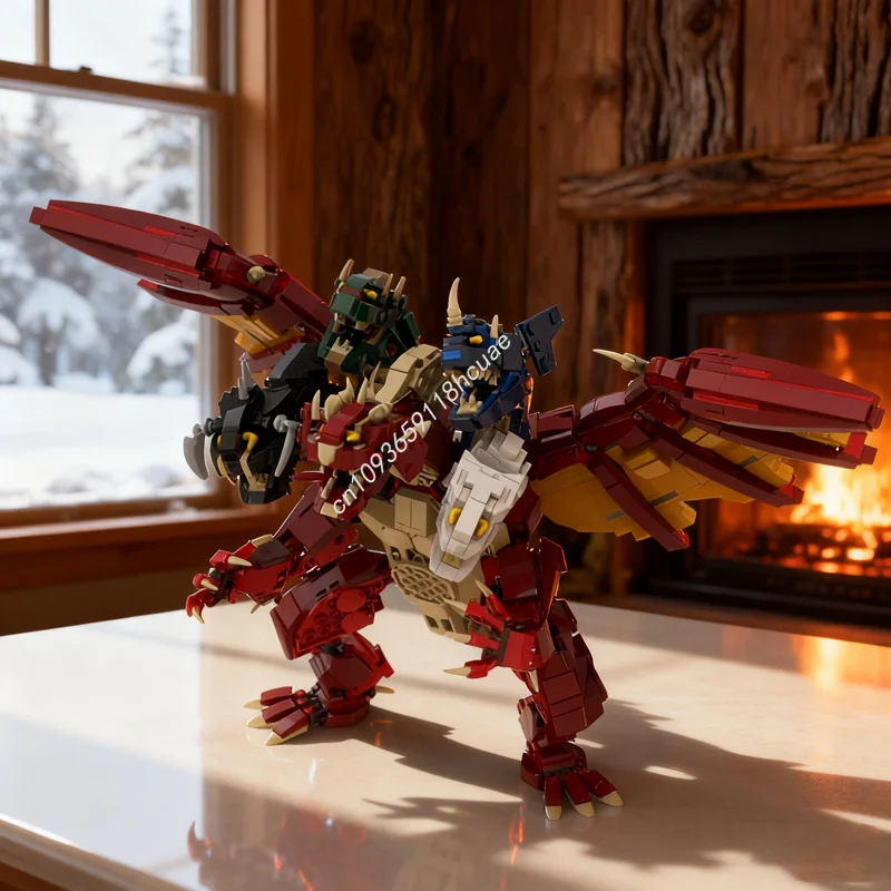 

1536 шт. MOC Tiamat S Dice Tower Идеи и модель CUUSOOed, строительные рождественские подарки, блоки, строительные игрушки «сделай сам», идея для детей на день рождения