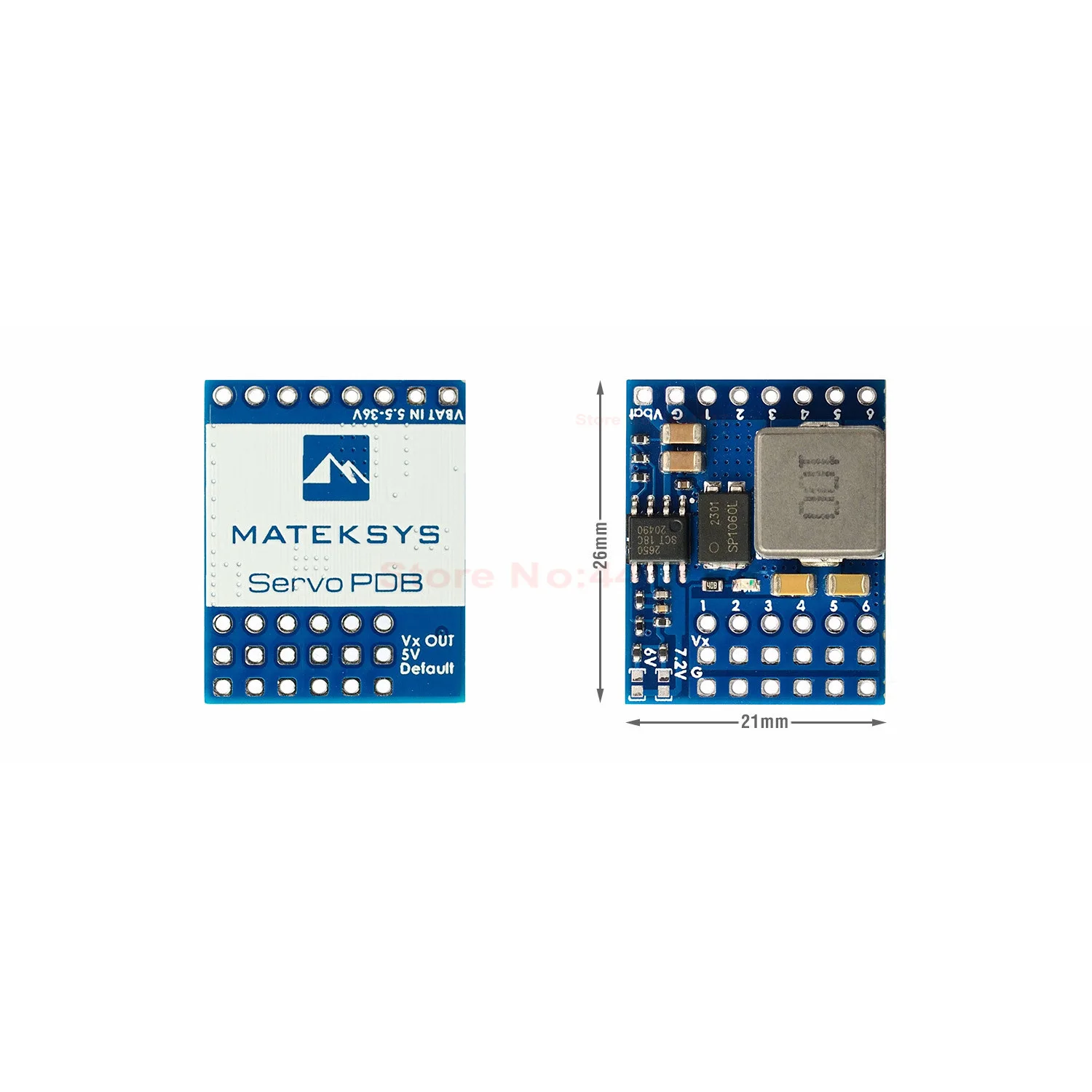 Matek Systems 5.5-36V TO 5-8.2V BEC Voltage Regulator BEC Power Module 5V/6V/ 7.2V/ 8.2V SERVO PDB For FPV RC Drone Fixed Wing