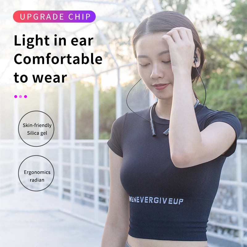 Active การตัดเสียงรบกวนชุดหูฟังไร้สายบลูทูธ5.0ANC โหมด5V In-Ear หูฟังออกกำลังพร้อมไมโครโฟน