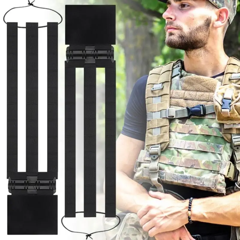 Quick Release Skeletal Mesh Cummerbund Waterproof Vest Mesh Cummerbund Outer Carrier Vest Accessories Elastic Cummerbund Straps