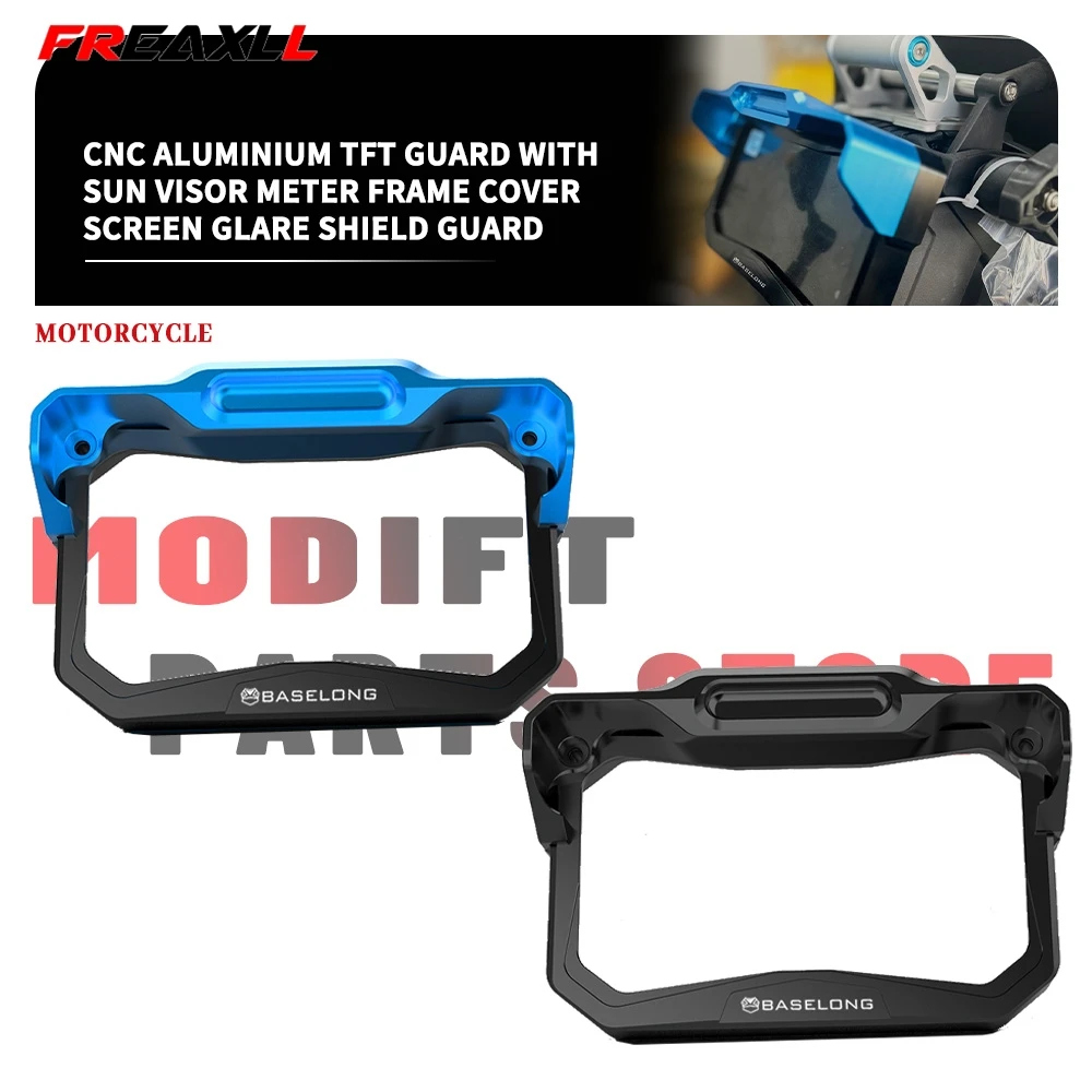 Screen Glare Shield Guard For CFMOTO 450 MT 450 450MT Ibex 450 Ibex450 2024 2025 2026 TFT Guard with sun visor Meter Frame Cover
